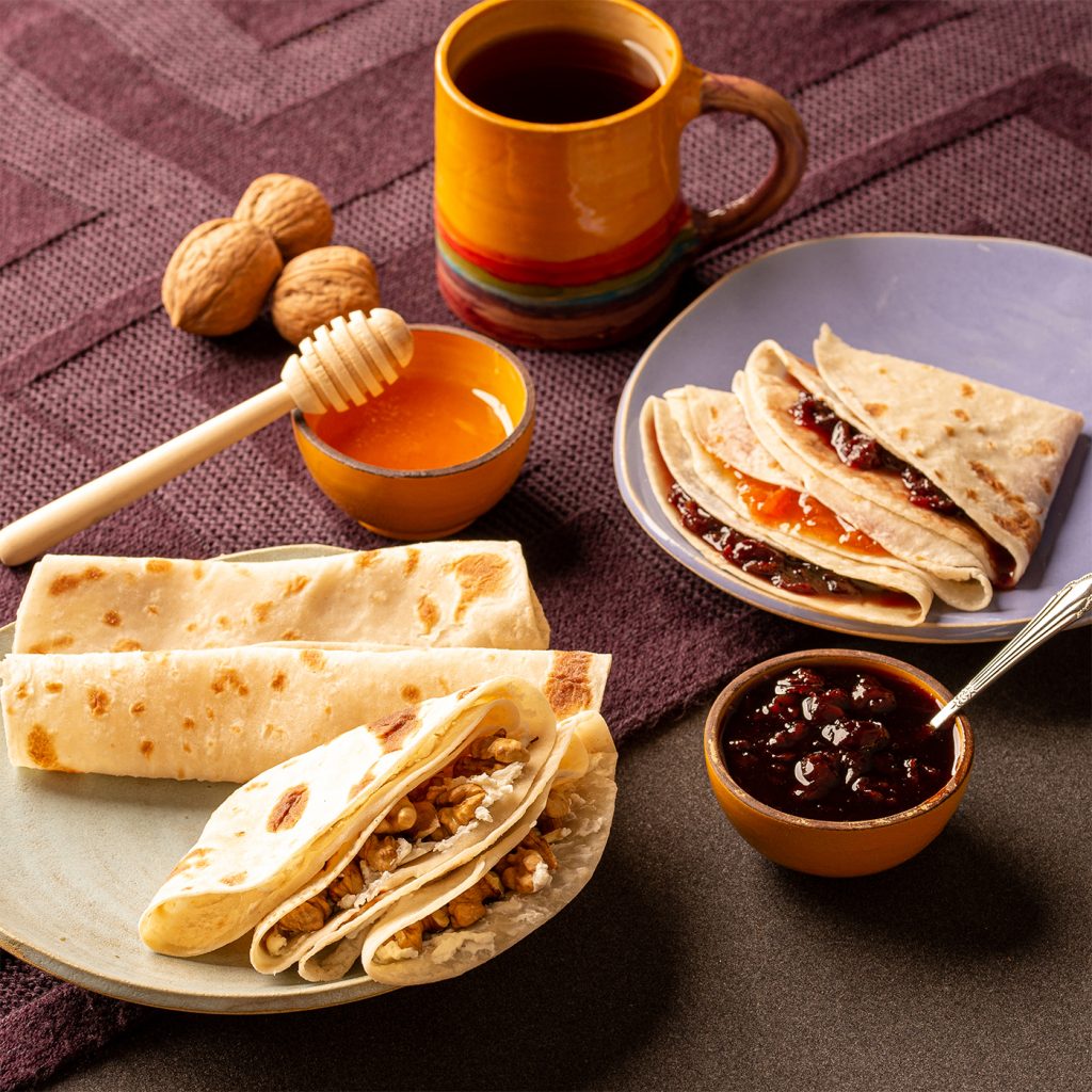 نان بدون گلوتن لاکو برای صبحانه بدون گلوتن